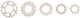 Cassette XT CS-M8100-12 de 12 velocidades - plata/10-51