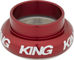 Chris King NoThreadSet EC34/28,6 - EC34/30 GripLock Steuersatz - red/EC34/28,6 - EC34/30