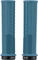 Peaty's Monarch Grips Mushroom Lock-On Handlebar Grips - turquoise/thin