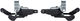 Shimano Set Leviers de Vitesses av+arr SLX SL-M7000-11-I I-Spec II 2/3/11vit. - noir/2/3x11 vitesses