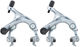 Shimano Set de frenos de llanta 105 d+t BR-R7000 - spark silver/set (RD + RT)