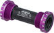 Hope Stainless Steel MTB Bottom Bracket - purple/BSA 83