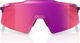 100% Aerocraft Mirror Sportbrille - gloss purple chrome/purple multilayer mirror