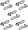 Kettenschloss SM-CN910-12 Quick-Link - 5 Stück - silber/12 fach