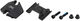 Dropper Post Ersatzklemmen - black/universal