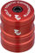 Wolf Tooth Components Anodised Bling Kit, Ahead Cap and Spacer Set - red/universal