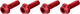Flaschenhalterschrauben - red/universal