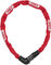 Steel-O-Chain 5805 C Kettenschloss - red/75 cm