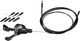 Shimano XTR Schaltgriff SL-M9000 mit Klemmschelle 2-/3-/11-fach - grau/2/3 fach