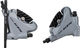 105 v+h Set BR-R7070 + ST-R7025 Scheibenbremse - spark silver/Satz (VR + HR)