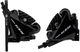 105 v+h Set BR-R7070 + ST-R7025 Scheibenbremse - silky black/Satz (VR + HR)