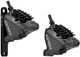 GRX BR-RX810 + Di2 ST-RX815 Disc Brake Set - black-grey/set (front+rear)