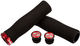 SRAM Lockring Contour Foam Grips - black-red/129 mm