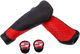 Poignées Comfort - noir-rouge/133 mm