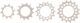 XTR Kassette CS-M9100-12 + Kette CN-M9100 12-fach Verschleißset - silber/10-51