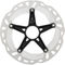 Shimano RT-EM810 Center Lock Brake Rotor for STEPS w/ External Teeth - silver-black/180 mm