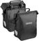 Front-Roller City Fahrradtaschen - schwarz/25 Liter