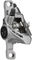 Shimano XTR XC BR-M9100 Brake Caliper w/ Resin Pads - grey/front / rear post mount 6"