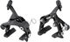 Shimano 105 R7000 Gruppe 2x11 34-50 mit Direct Mount (HR Sitzstrebe) - silky black/172,5 mm 34-50, 11-32