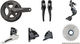 Ultegra R8000 Gruppe 2x11 36-52 mit Scheibenbremse - schwarz-anthrazit/175,0 mm 36-52, 11-28