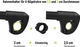 Eufab Strap Long frame holder - black-black
