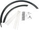 Procraft Juego guardabarros Rainbow MTB 55 ruedas delantera y trasera - negro/55 