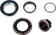 Reset Racing Parte superior de juego de dirección Flatstack A ZS44/28,6 - negro/1 1/8"/ZS44/28,6