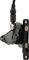 SRAM Force 1 HRD FM Scheibenbremse mit Dropper Actuator - black-grey/Vorderrad/links (seitenspezifisch)