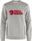 Fjällräven Logo Sweater Pullover - grey melange | S