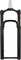 RockShox Bluto RCT3 Solo Air 26" Federgabel - gloss black | 15 mm Steckachse | 120 mm | 51 mm | 1 1/8" - 1,5" tapered | 26" | 150 mm