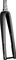 ENVE Horquilla de Carbono Road In-Route - black | 100 mm | 12 mm Eje Pasante | 1 1/8" - 1,5" tapered | 28"