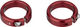 Peaty's Bagues de serrage Monarch Grips - red