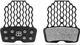 absoluteBLACK Pastillas de freno GRAPHENpads Disco para SRAM Code - black | Orgánico | aluminio