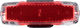 busch+müller 2C LED Rear Light - StVZO Approved - transparent red
