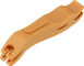Unior Bike Tools Reifenheber 1657 2er-Set - orange