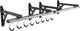 Stashed Products Soporte de pared para bicicleta SpaceRail 8x - negro-plata