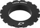 Jagwire Center Lock Disc Lockring with External Gear Teeth - black