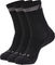 GripGrab Merino Regular Cut Socks - 3-Pack - black/41 - 44