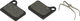 GALFER Plaquettes de Frein Disc Standard pour Shimano - semi-métallique - acier/SH-009