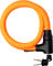 tex-lock orbit chain lock - acid orange | 100 cm