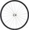 Miche Pistard Tubular Track Wheelset - black-silver/Non Boost/Non Boost/100 mm/28"/Screw-on freewheel/100 mm/Threaded freewheel/100 mm/120 mm