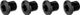 absoluteBLACK Oval 1X Gravel Kettenblatt für 110/4 BCD - black/44 Z