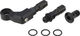 Trickstuff Beta Kevlar Hose Connection Set Angle / Straight 6 mm - black