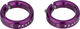 Peaty's Bagues de serrage Monarch Grips - violet