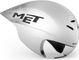 MET Casco Drone Wide Body II - white metallic glossy/54 - 58 cm