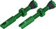 Peaty's Chris King Edition MK2 Tubeless Ventil 2er-Set - emerald/SV 42 mm