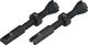 Peaty's Holeshot Fast Flow tubeless valves - black | Presta Valve (SV) | 42 mm