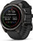 Garmin fēnix 9 AMOLED Sapphire DLC Titan 47 mm Multisport-Smartwatch - schwarz-carbongrau