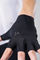 GOBIK Viper Solid Half-Finger Gloves - black/XXL