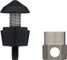 Pitlock Lock Set 08 for Removable Dropouts - black